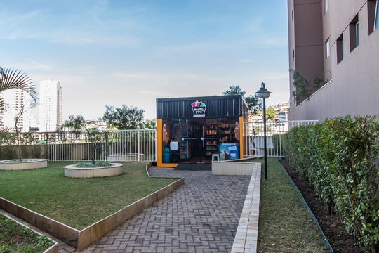 Área comum de apartamento para alugar com 2 quartos, 85m² em Jardim Tupanci, Barueri