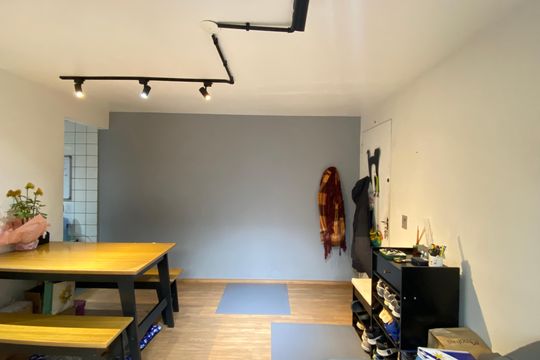 Sala de apartamento à venda com 2 quartos, 45m² em Jardim Francisco Mendes, São Paulo