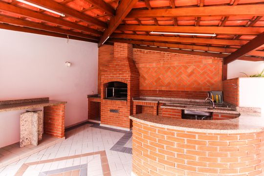 Área comum - Churrasqueira de apartamento à venda com 2 quartos, 140m² em Jardim Analia Franco, São Paulo