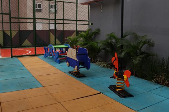 Área comum - Playground de apartamento para alugar com 1 quarto, 49m² em Setor Bueno, Goiânia