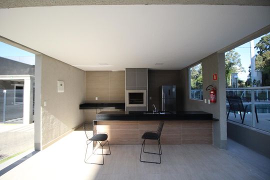 Área comum - Churrasqueira de apartamento para alugar com 2 quartos, 60m² em Jardim Itu, Porto Alegre