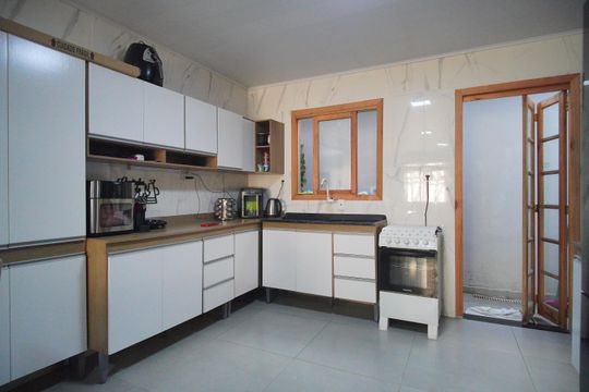 Cozinha de casa à venda com 2 quartos, 80m² em Feitoria, São Leopoldo