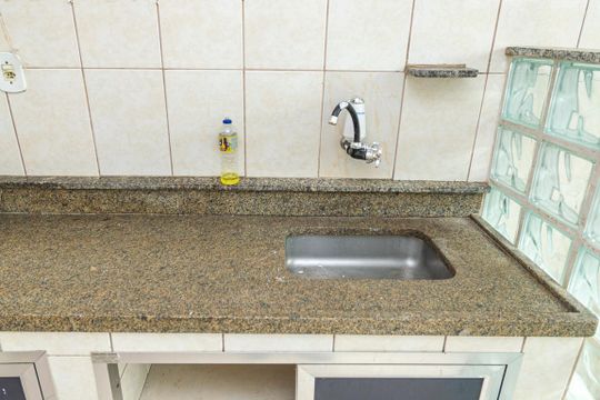 Cozinha de apartamento à venda com 3 quartos, 58m² em Penha, Rio de Janeiro