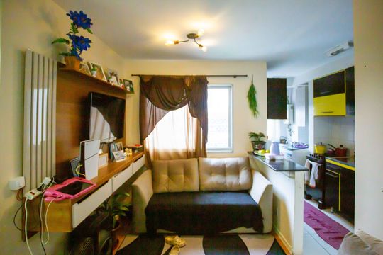 Sala de apartamento à venda com 2 quartos, 44m² em Jardim Concordia, Diadema