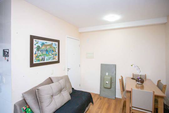 Sala de apartamento à venda com 2 quartos, 44m² em Jardim Concordia, Diadema