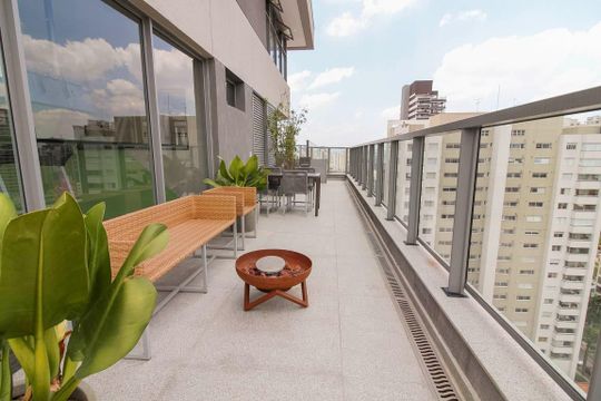 Área comum de kitnet/studio à venda com 1 quarto, 25m² em Perdizes, São Paulo