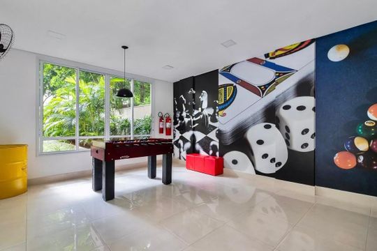 Área comum de apartamento à venda com 1 quarto, 42m² em Vila Mascote, São Paulo