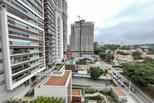 Vista da Varanda de kitnet/studio à venda com 1 quarto, 26m² em Butantã, São Paulo