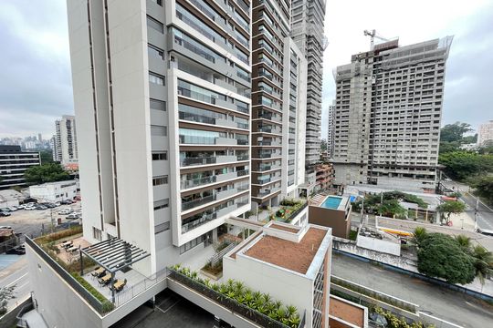 Vista da Varanda de kitnet/studio à venda com 1 quarto, 26m² em Butantã, São Paulo