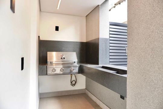Área comum - Área Gourmet  de apartamento à venda com 4 quartos, 143m² em Santo Agostinho, Belo Horizonte
