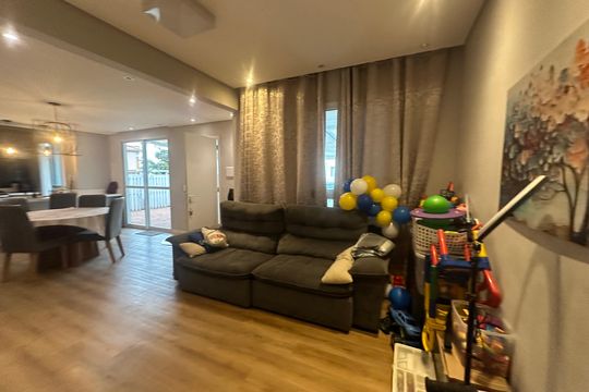 Sala de casa de condomínio para alugar com 3 quartos, 147m² em Chácara do Solar Iii, Santana de Parnaíba