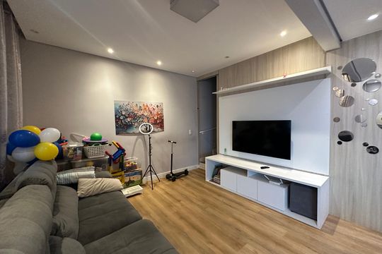 Sala de casa de condomínio para alugar com 3 quartos, 147m² em Chácara do Solar Iii, Santana de Parnaíba