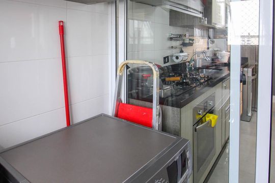 Área de Serviço de apartamento à venda com 2 quartos, 84m² em Parque Reboucas, São Paulo