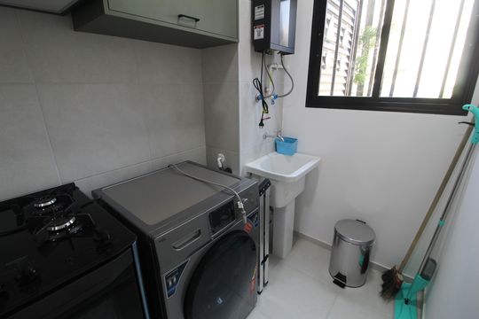Área de Serviço de apartamento à venda com 2 quartos, 64m² em Barra Olímpica, Rio de Janeiro