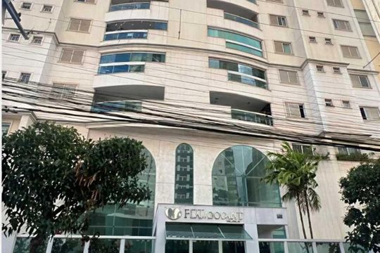 Fachada de apartamento para alugar com 3 quartos, 104m² em Jardim Goiás, Goiânia