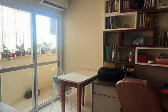 Sala de apartamento para alugar com 3 quartos, 104m² em Jardim Goiás, Goiânia