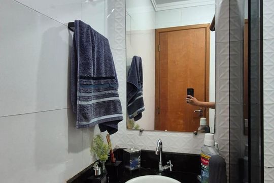 Banheiro de apartamento para alugar com 2 quartos, 58m² em Vila Matilde, São Paulo
