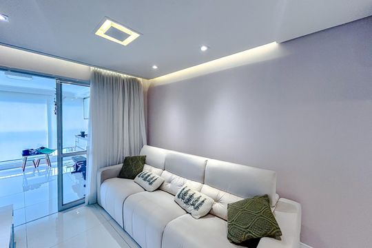Sala de apartamento à venda com 3 quartos, 102m² em Parque São Jorge, São Paulo