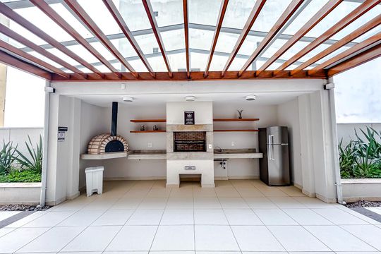 Área comum - Churrasqueira de apartamento à venda com 3 quartos, 102m² em Parque São Jorge, São Paulo
