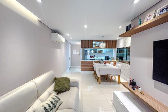 Sala de apartamento à venda com 3 quartos, 102m² em Parque São Jorge, São Paulo