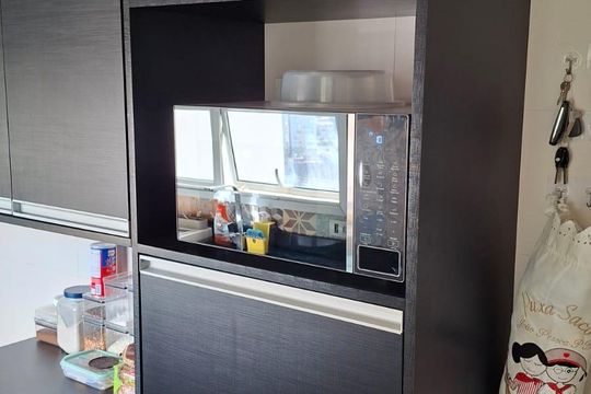 Cozinha de apartamento para alugar com 2 quartos, 107m² em Vila Lusitania, São Bernardo do Campo