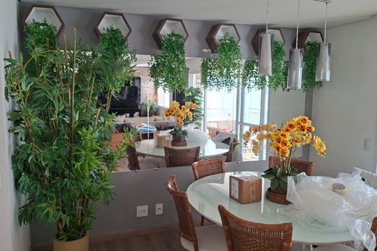 Sala de apartamento para alugar com 2 quartos, 107m² em Vila Lusitania, São Bernardo do Campo