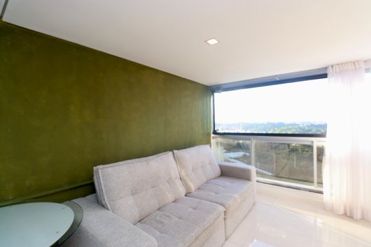 Sala de apartamento para alugar com 1 quarto, 50m² em Caminho das Árvores, Salvador