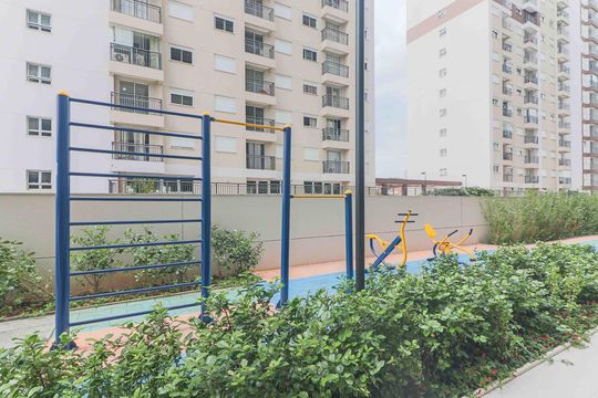 Área comum de apartamento para alugar com 1 quarto, 45m² em Vila Sonia, São Paulo