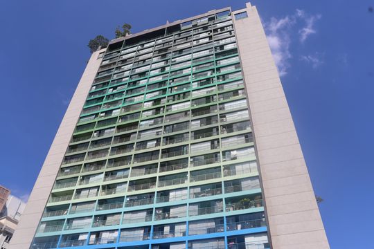Fachada de kitnet/studio para alugar com 1 quarto, 36m² em Bela Vista, São Paulo