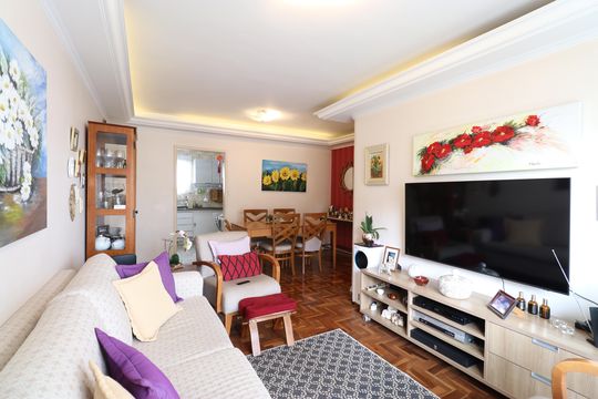 Sala de apartamento à venda com 2 quartos, 80m² em Água Branca, São Paulo