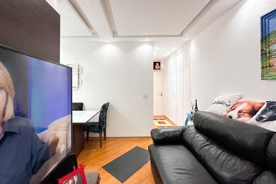 Sala de apartamento à venda com 3 quartos, 68m² em Nova Petrópolis, São Bernardo do Campo