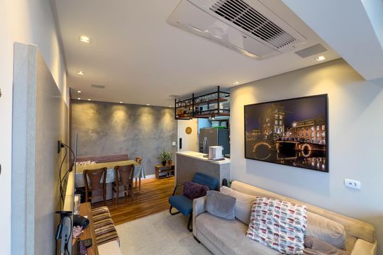 Sala de apartamento à venda com 2 quartos, 69m² em Ipiranga, São Paulo