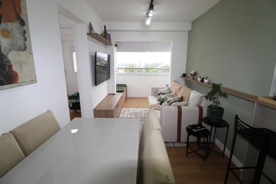Sala de apartamento para alugar com 2 quartos, 54m² em Vila Maria, São José dos Campos