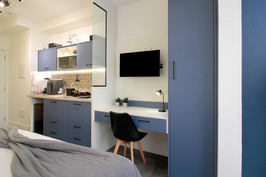 Sala /Quarto de kitnet/studio à venda com 1 quarto, 24m² em Tatuapé, São Paulo