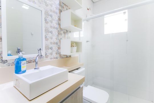 Banheiro de casa para alugar com 2 quartos, 125m² em Jardim Acacio, Guarulhos