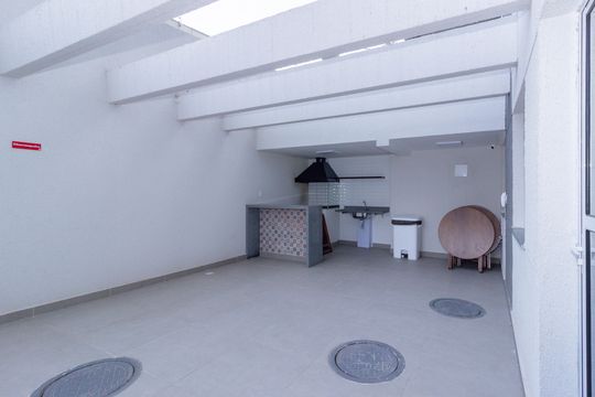 Área comum - Churrasqueira de apartamento para alugar com 2 quartos, 34m² em Jardim Jaragua (sao Domingos), São Paulo