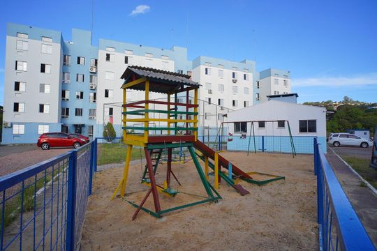Área comum - Playground de apartamento à venda com 2 quartos, 42m² em São José, Porto Alegre