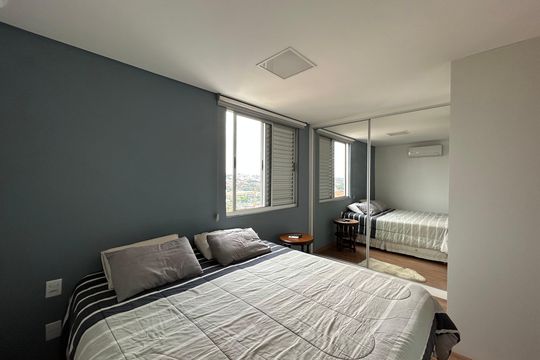 Suíte de apartamento para alugar com 3 quartos, 150m² em Serrano, Belo Horizonte