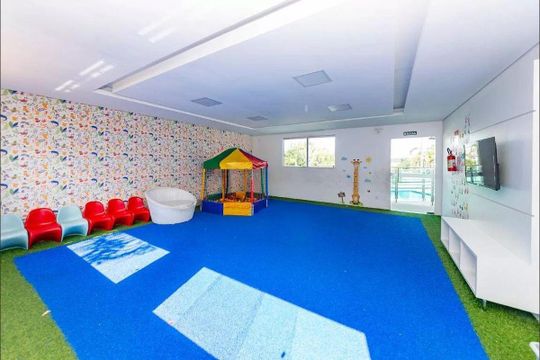 Área comum - Playground de apartamento à venda com 2 quartos, 48m² em Chácaras Cotia, Contagem