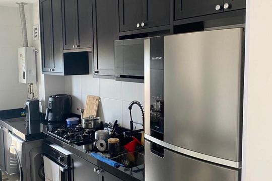 Cozinha de apartamento para alugar com 2 quartos, 56m² em Vila Ipe, Hortolândia