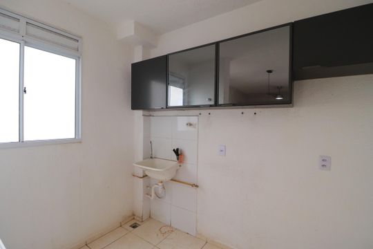 Cozinha  de apartamento para alugar com 2 quartos, 62m² em Reserva Real, Ribeirão Preto