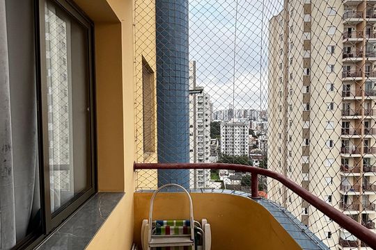 Sala - Sala de Jantar Varanda de apartamento à venda com 3 quartos, 76m² em Parque das Nações, Santo André