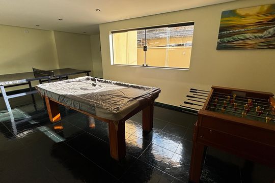 Salão de jogos de apartamento à venda com 3 quartos, 76m² em Parque das Nações, Santo André