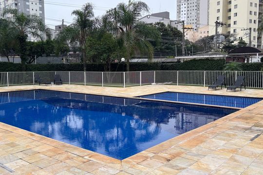 Área comum - Piscina de apartamento para alugar com 3 quartos, 79m² em Tatuapé, São Paulo
