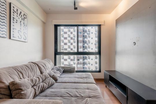 Sala de apartamento à venda com 2 quartos, 58m² em Jardim do Salso, Porto Alegre