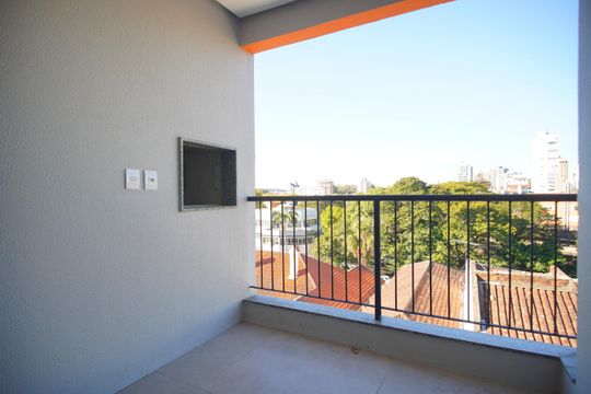 Varanda da Sala de apartamento à venda com 2 quartos, 73m² em Centro, São Leopoldo
