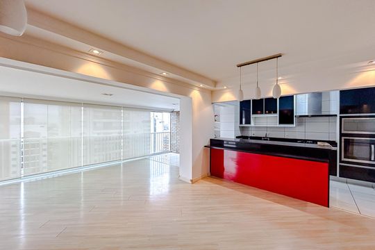 Sala de apartamento à venda com 4 quartos, 137m² em Vila Regente Feijó, São Paulo
