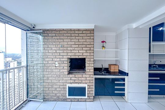 Varanda de apartamento à venda com 4 quartos, 137m² em Vila Regente Feijó, São Paulo