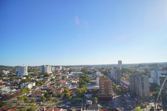 Vista da Suíte de apartamento à venda com 2 quartos, 75m² em Centro, São Leopoldo
