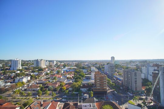 Vista da Sala de apartamento à venda com 2 quartos, 75m² em Centro, São Leopoldo